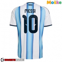 Moške Nogometnih dresov Argentina Lionel Messi #10 Domači SP 2026 Kratki rokavi